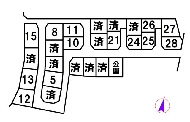 区画図