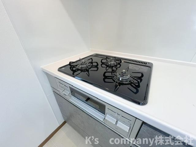 三口ガスコンロでお料理の幅が広がります◇