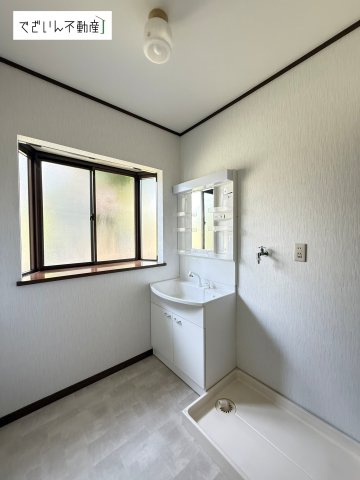 現地(2026年7月撮影)　1階洗面脱衣所