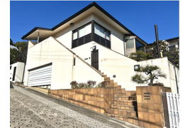 吉田神楽岡町　中古戸建 地下室・車庫あり の外観