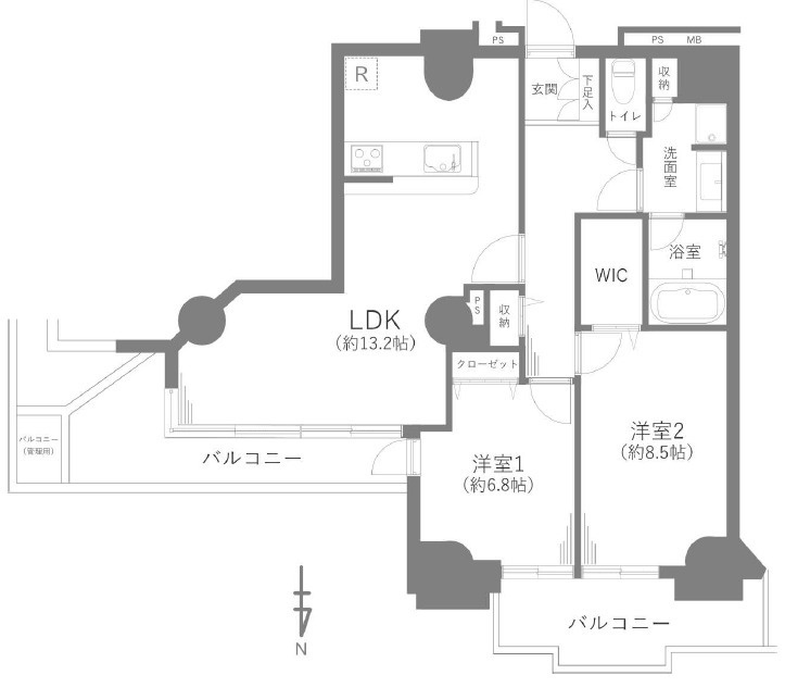 間取り：311002493075