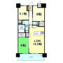 アルファステイツ本町六丁目の間取り