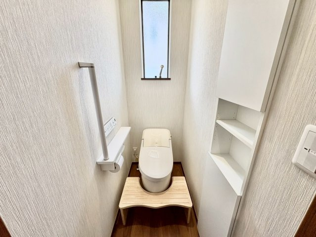 毎日使う場所だからこそ、快適さにこだわったトイレ空間。