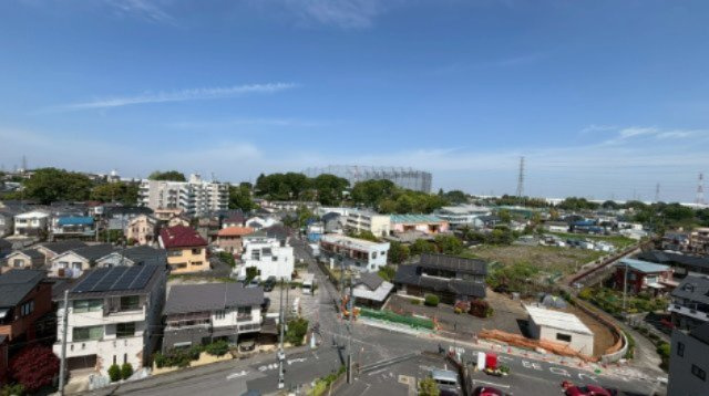 玄関側からの眺望