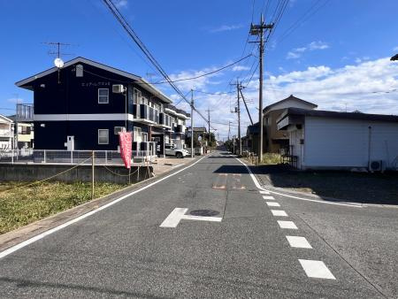 久喜市葛梅（全2区画）前面道路は南側5.5ｍです。