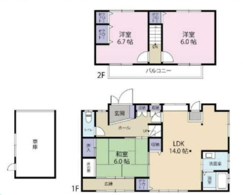 間取り：328000678257