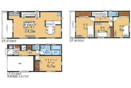 JR南武線「鹿島田」新築分譲の間取り