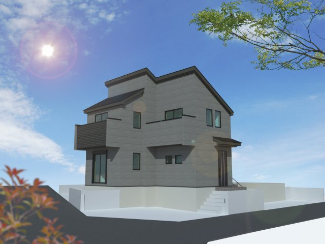 ハイランド5丁目全3棟新築戸建の2号棟です！