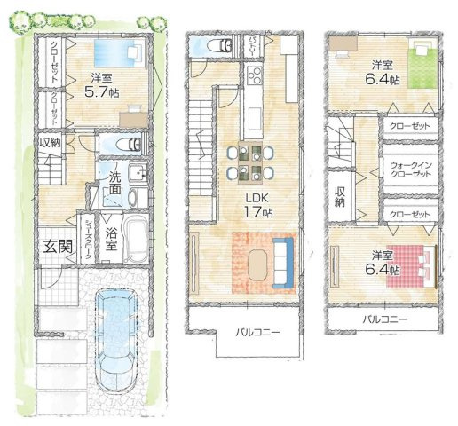 間取り：327001569173