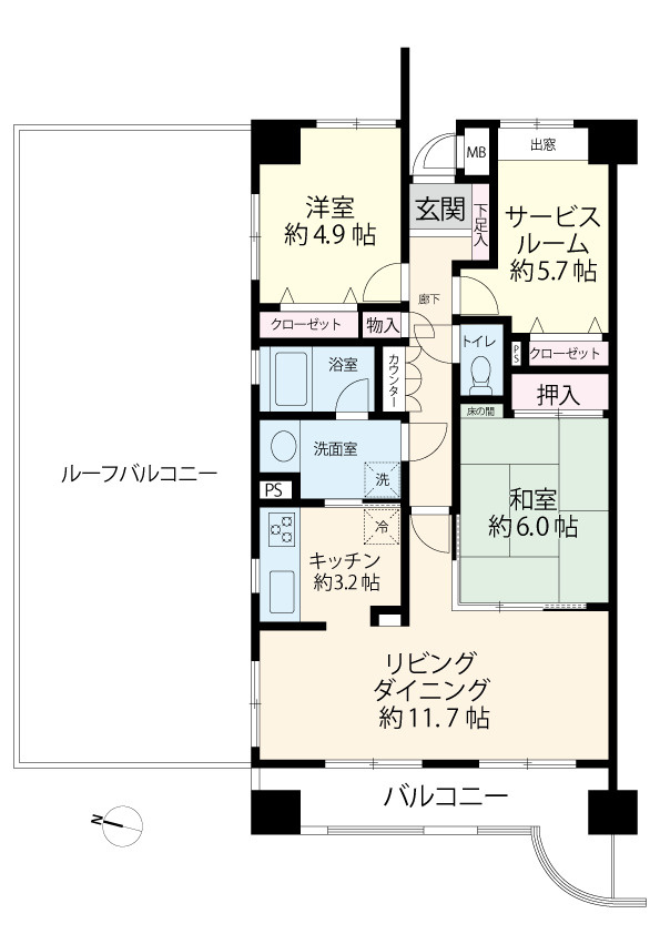 間取り：312001297144
