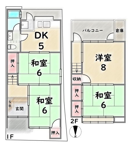 間取り：326000221658