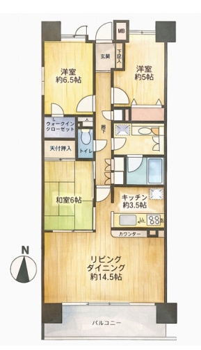 間取り：311002351598