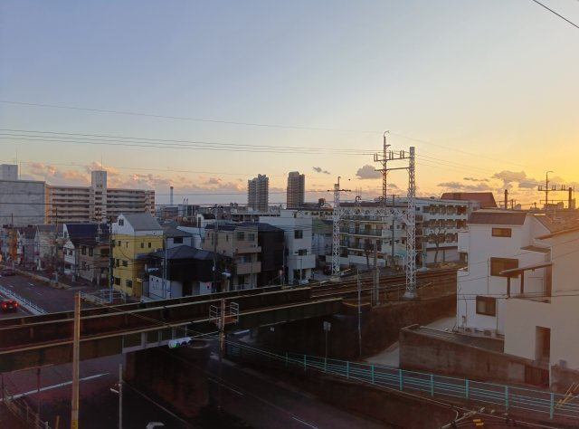 南西からの眺望