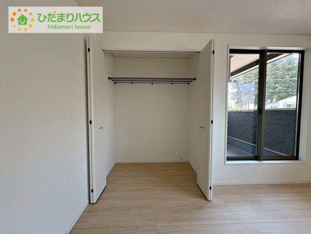 各居室にはしっかりと収納を完備！