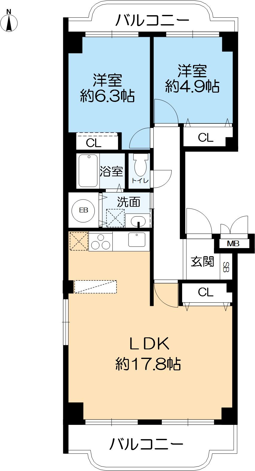 間取り：328000647757
