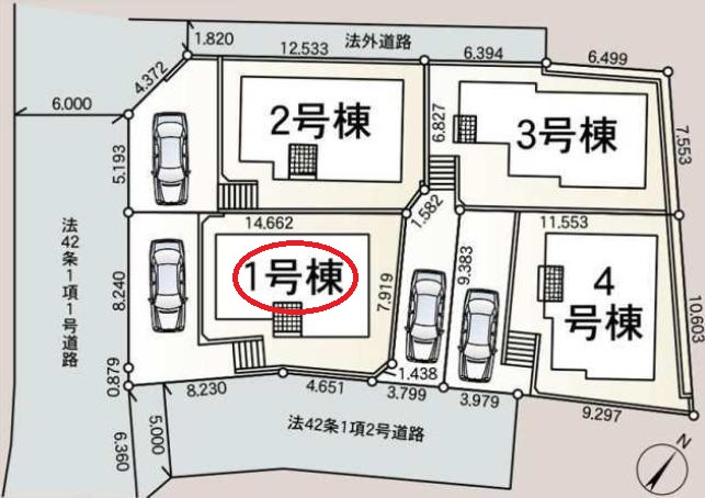 区画図