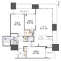 シティタワー大阪本町の間取り