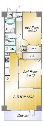 間取り：328000631809