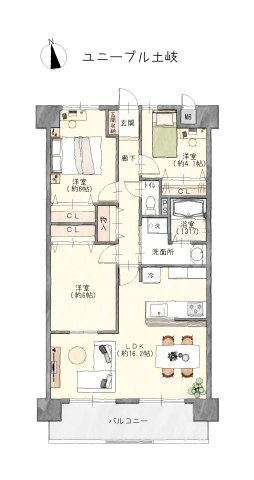間取り：321000083488