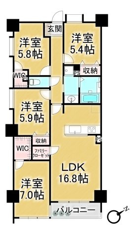 間取り：346000037073