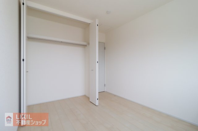 現地完成写真。しっかり収納がついております！