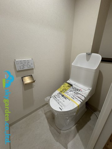 トイレもきれいです