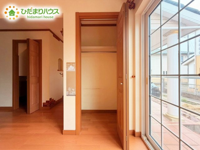 各部屋に収納があります！
