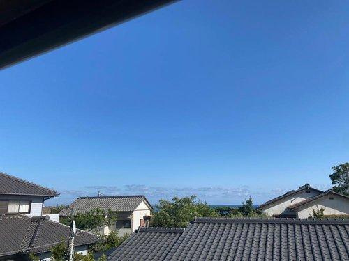 海が一望できます
