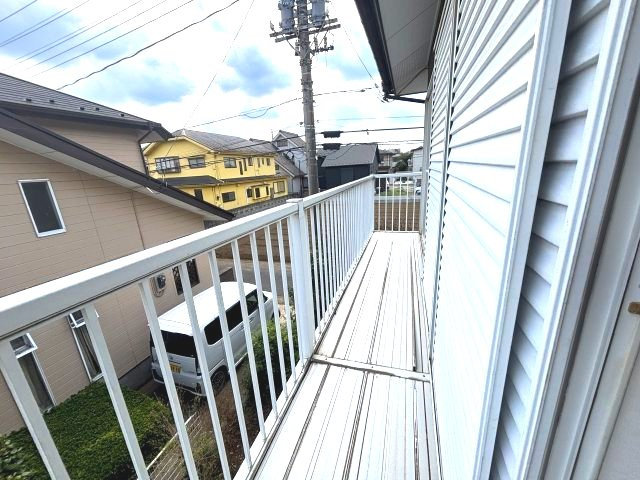 陽当たり・風通しの良いバルコニーです。