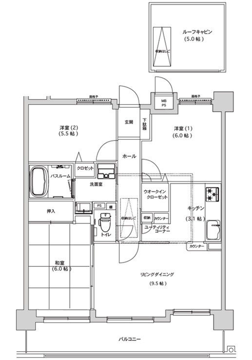 間取り：334000250654