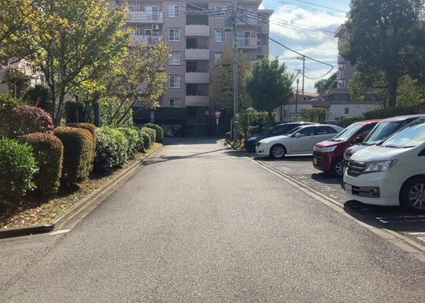 【パークサイド南大沢の駐輪場】