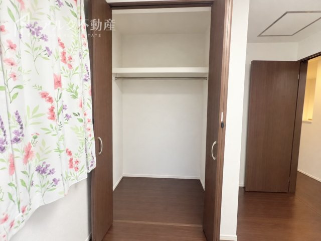 全居室クローゼット完備！※AIによる荷物消去を行っております。
