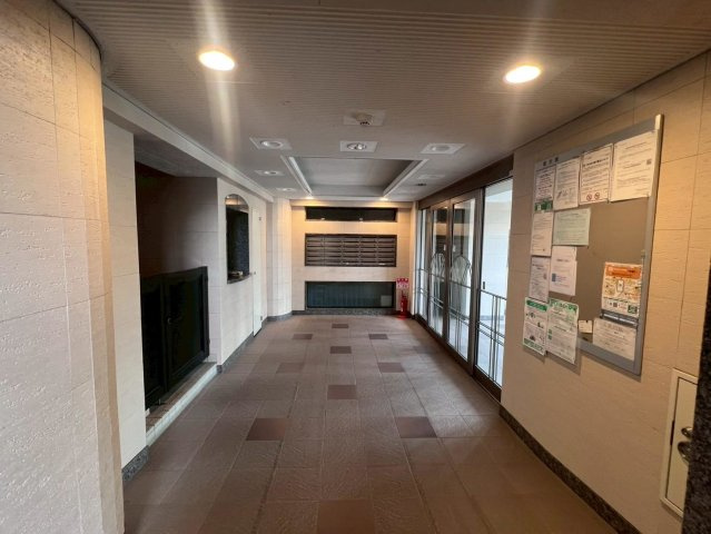 マンション共用スペースの様子