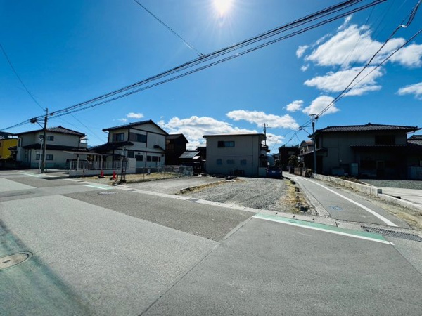 【甲府市宝2丁目　売地の外観】