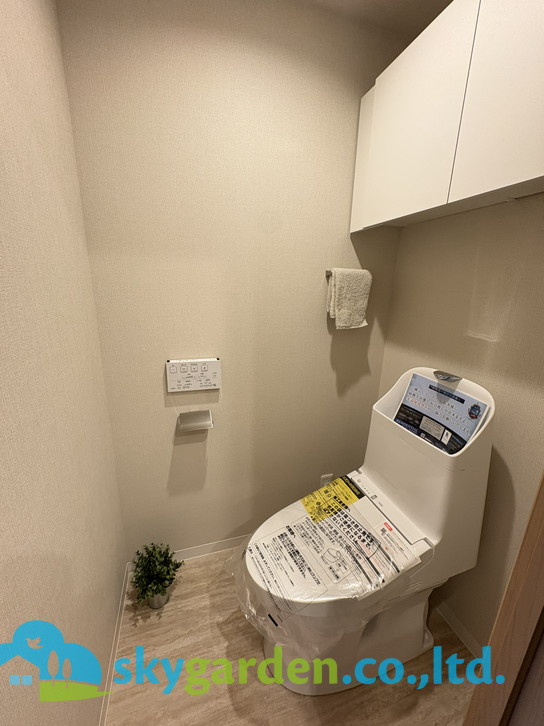 トイレもきれいです