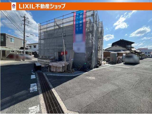 【角地】幅員5.9ｍ　閑静な住宅街です。