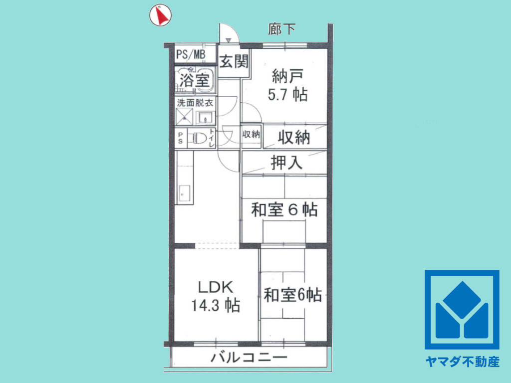 間取り：326000246488