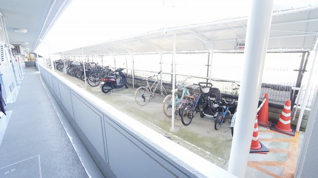 収容台数が豊富な駐輪場