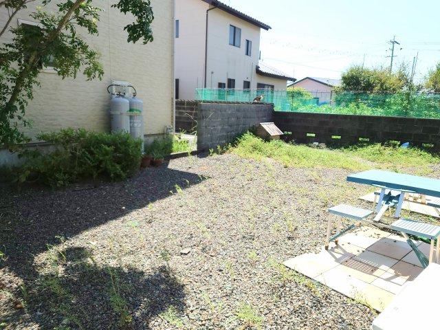 南側に庭があります！