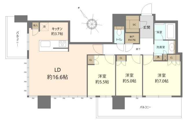 間取り：323000481365
