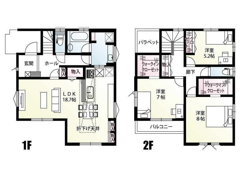 【6号棟　間取り図】