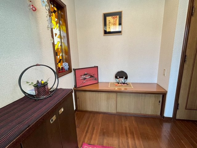 ゆったりとした玄関です