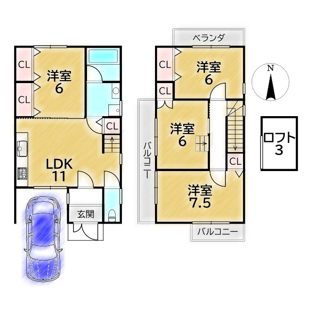 間取り：326000218085