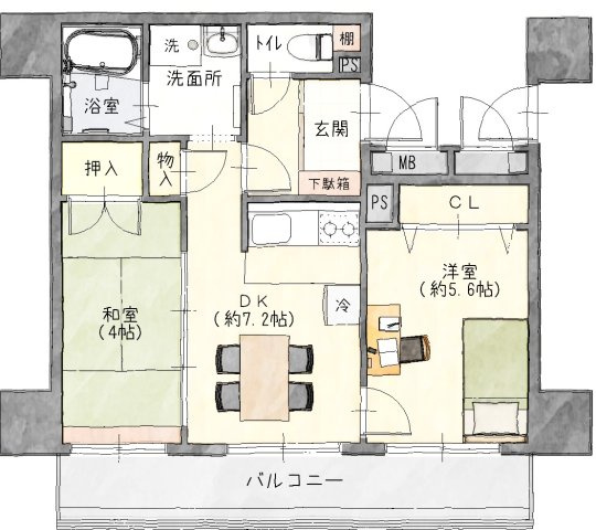 間取り：324000024377