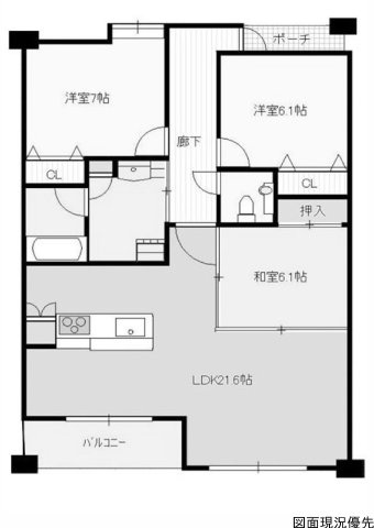間取り：334000246336