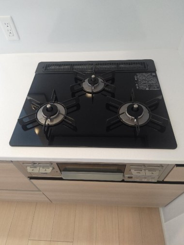 お料理が捗る3口コンロ！