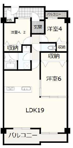 間取り：328000381161