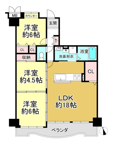 間取り：325000119483