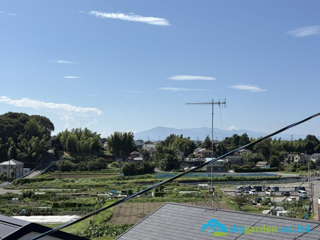 晴天時には大山方面が良く見えます