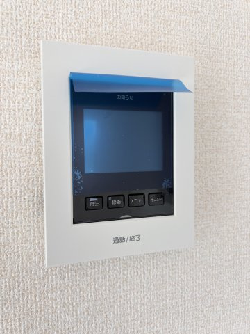 【第19渋川金井　新築住宅　1号棟のTVモニター付きインターフォン】